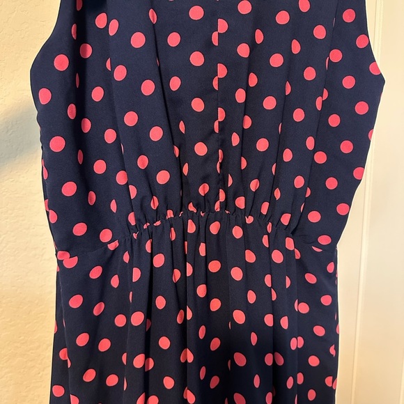 Sam Edelman Women’s Tiered Blue/Pink Halter Midi Party‎ Cocktail Dress Size 10 - Picture 10 of 14